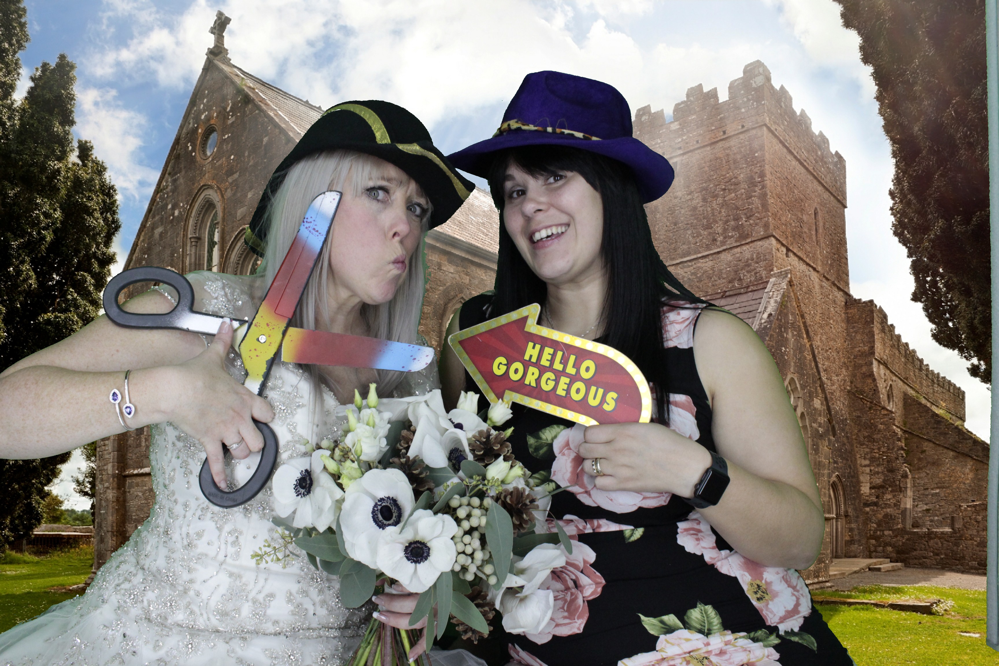 Nikki Carr's Wedding | View more photos from the event at gallery.myphotoboothexperience.co.uk/u/MyPhotoBoothExperienceLtd/Nikki-Carrs-Wedding